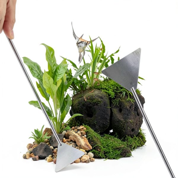 Jeimier Aquascaping Kit Stainless Steel Tools Plant Care-4