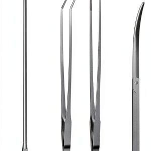 Jeimier Aquascaping Kit Stainless Steel Tools Plant Care-0