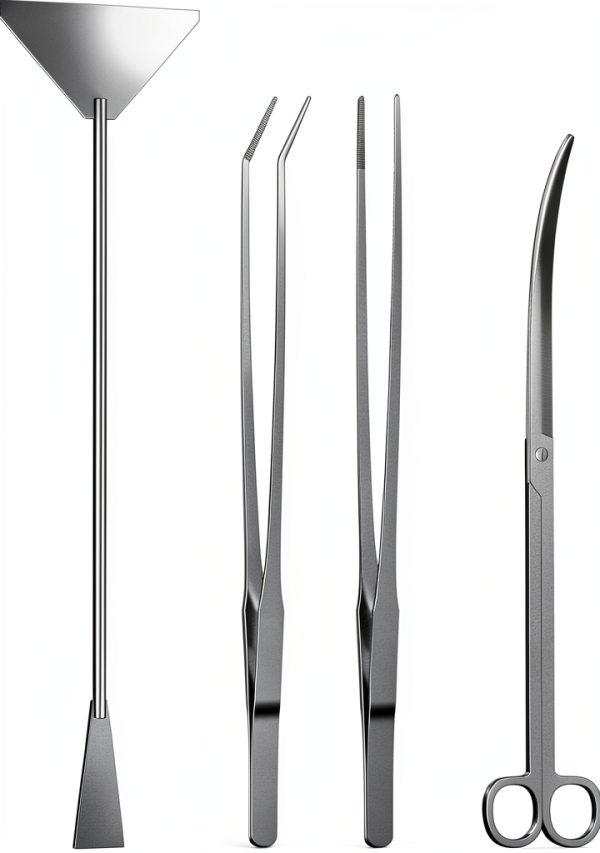 Jeimier Aquascaping Kit Stainless Steel Tools Plant Care-0