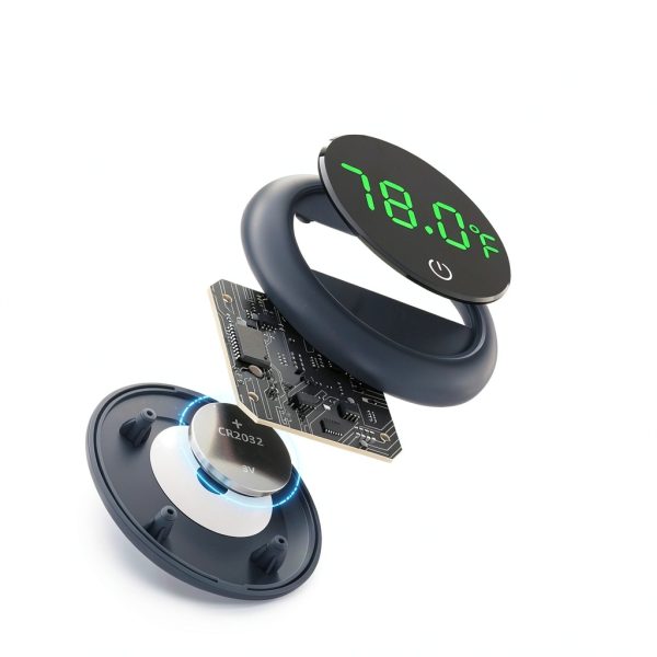 PAIZOO Aquarium Thermometer HD LED Display Cordless Touch-5