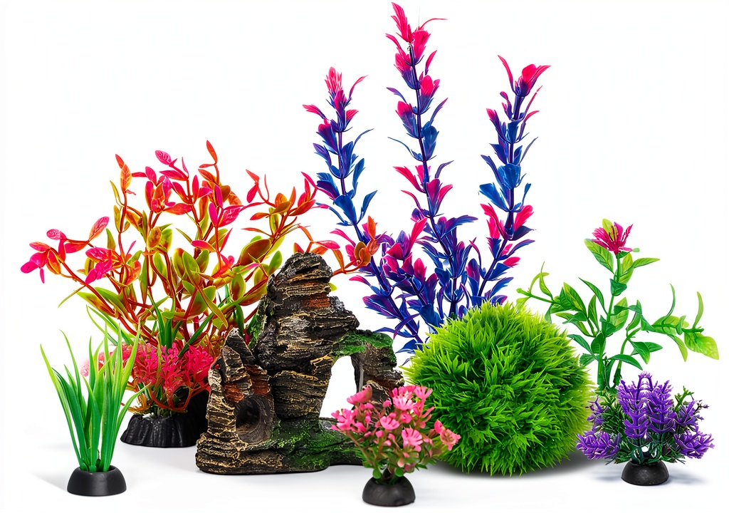 Ameliade aquarium plants in a colorful fish tank setup