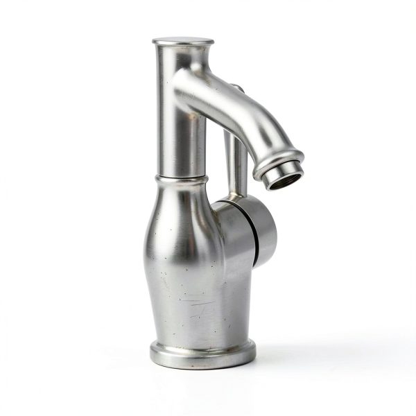 Vessel Sink Drain Pop-up Brushed Nickel Basket Stopper REGALMIX-2