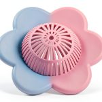 Hair Catcher Silicone Drain Cover with Suction Cups UMBWORLD 4 Pack-0
