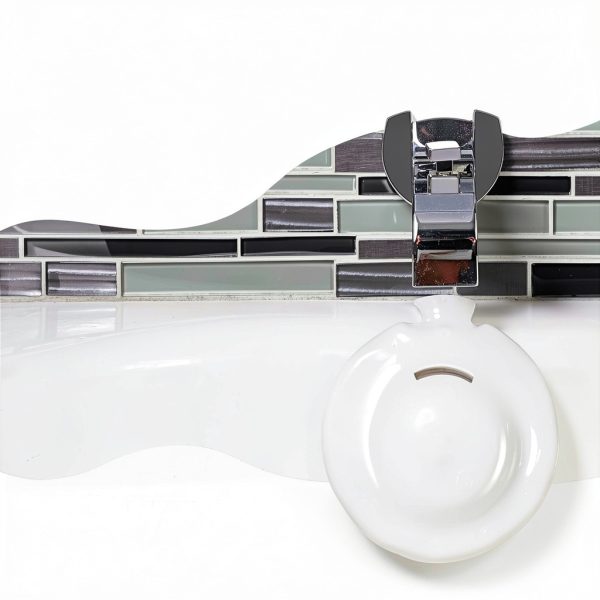 Overflow Drain Cover BathShroom BTHSH620 White Fuller Warmer Baths-1