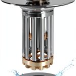 Bathroom Sink Drain Strainer Pop Up Stopper by Anlige Chrome Silver-0