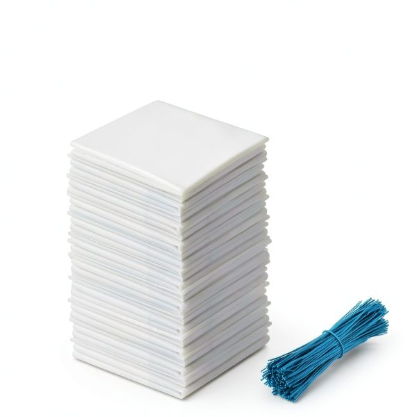 Upgraded 15-inch Heavy Duty Trash Compactor Bags, Miumoon White-5