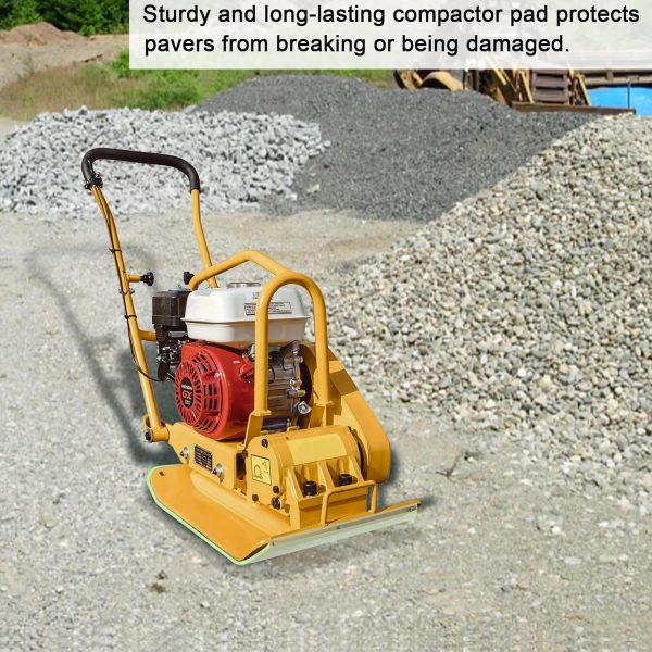 56035-047 Compactor Pad by Dpwrrot for Pavers, 27.5" x 17.5" Green-5